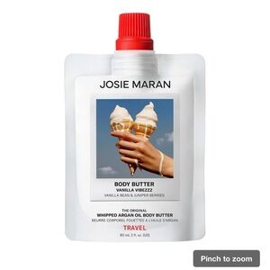 Josie Maran Vanilla Vibezz Body Butter - travel size